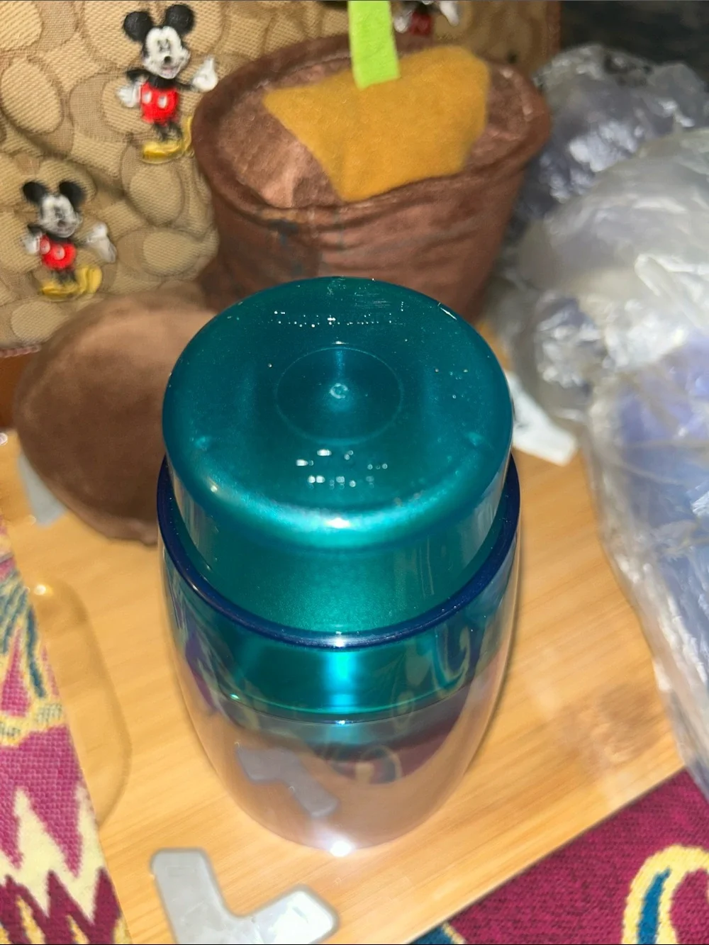 NWT Tupperware Blue and Green Translucent Tumblers set of four - Picture 7 of 9